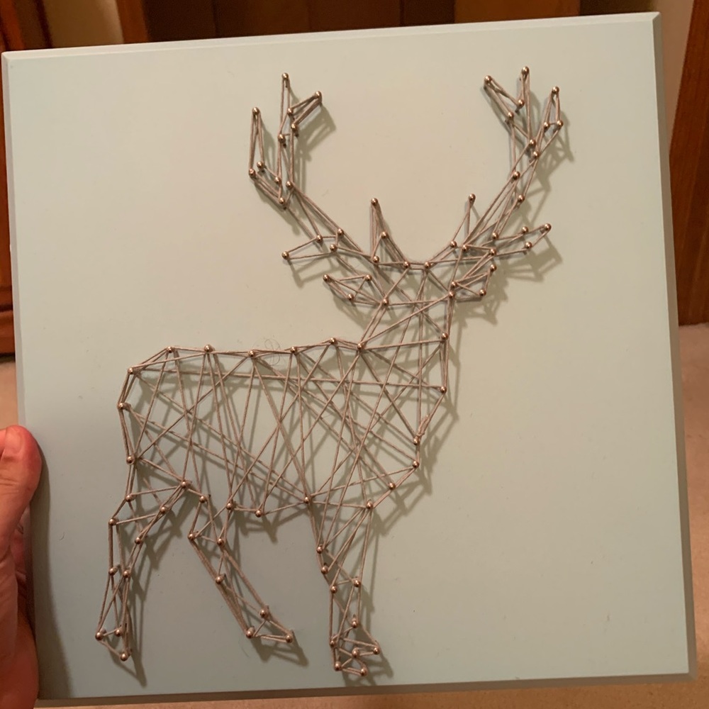 Deer string art
